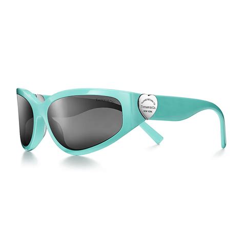 Return to Tiffany™ Sunglasses in Tiffany Blue® Acetate with .